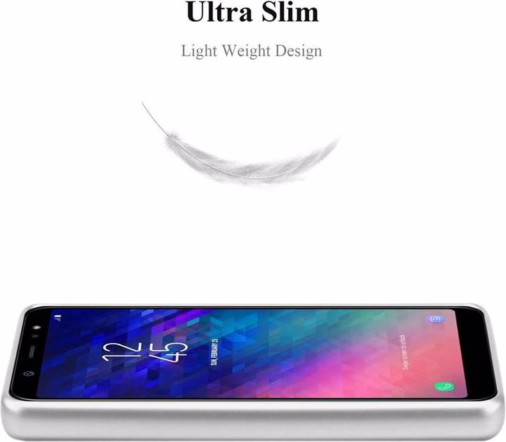 Actual product image Cadorabo TPU Matt Metallic Cover (Samsung Galaxy A6+)