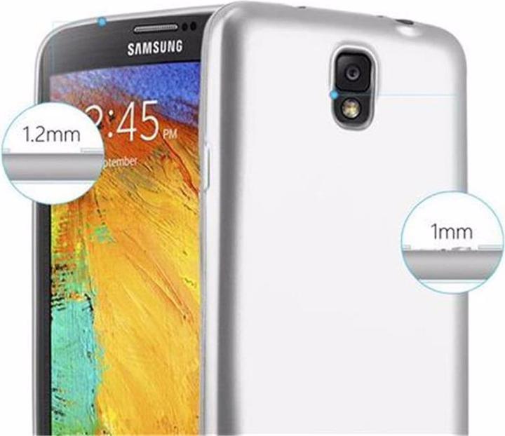 Actual product image Cadorabo TPU Matt Metallic Cover (Samsung Galaxy Note 3)