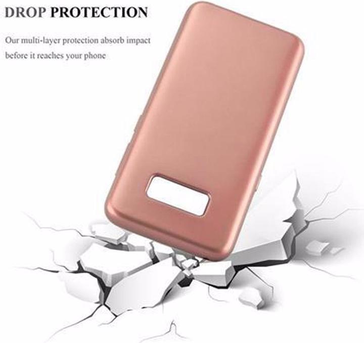 Actual product image Cadorabo TPU Matt Metallic Cover (Samsung Galaxy S8+)