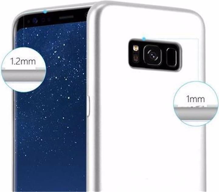 Actual product image Cadorabo TPU Matt Metallic Cover (Samsung Galaxy S8+)