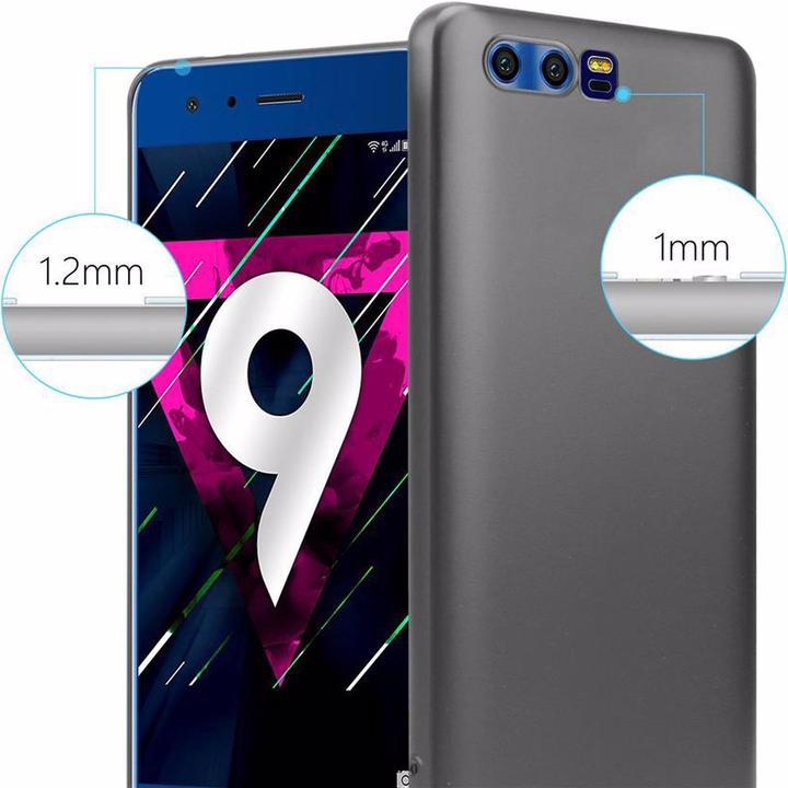 Actual product image Cadorabo TPU Matt Metallic Cover (Honor 9)