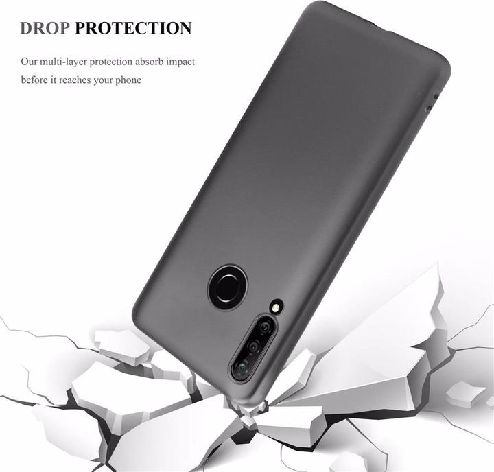 Actual product image Cadorabo TPU Matt Metallic Cover (Huawei P30 Lite)
