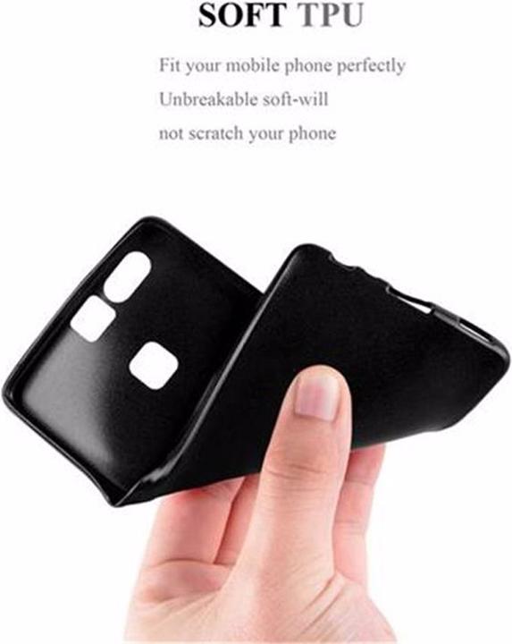 Actual product image Cadorabo TPU Matt Metallic Cover (Huawei P9)