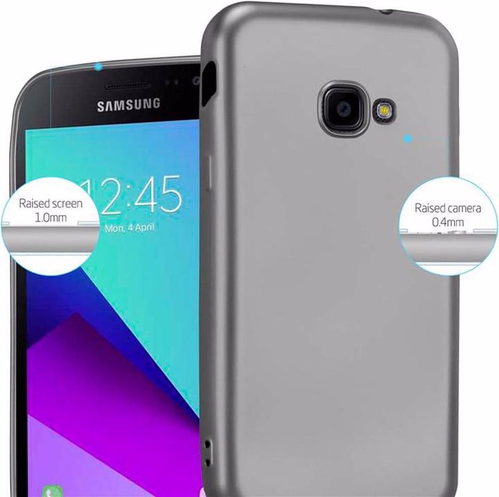 Immagine prodotto Cadorabo Copertura metallica opaca in TPU (Samsung Galaxy Xcover 4, Samsung Galaxy Xcover 4s)