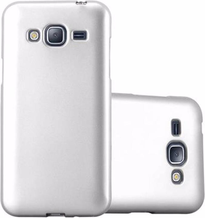 Actual product image Cadorabo TPU Matt Metallic Cover (Samsung Galaxy J3 (2016))