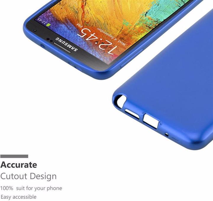 Actual product image Cadorabo TPU Matt Metallic Cover (Samsung Galaxy Note 3 Neo)