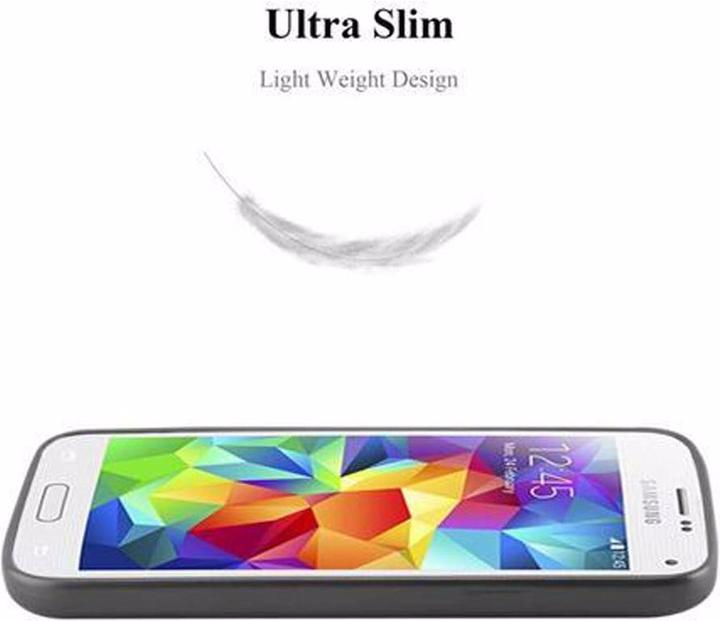 Actual product image Cadorabo TPU Matt Metallic Cover (Samsung Galaxy S5, Samsung Galaxy S5 Neo)