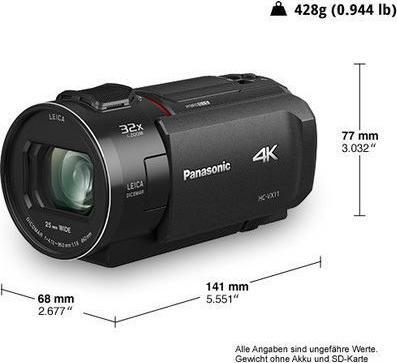 Produktbild Panasonic Hc-Vx11eg-K (8.57 Mpx, 25p, 24 x)