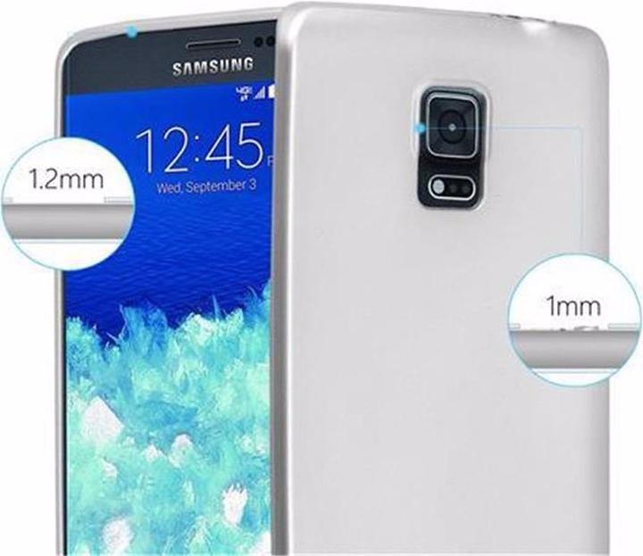 Actual product image Cadorabo TPU Matt Metallic Cover (Samsung Galaxy Note Edge)