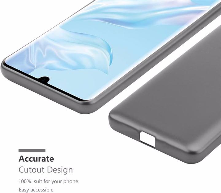 Actual product image Cadorabo TPU Matt Metallic Cover (Huawei P30 Pro)