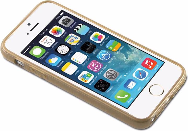 Actual product image Cadorabo TPU Brushed Cover (Apple iPhone 5)
