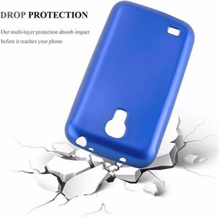 Actual product image Cadorabo TPU Matt Metallic Cover (Samsung Galaxy S4)
