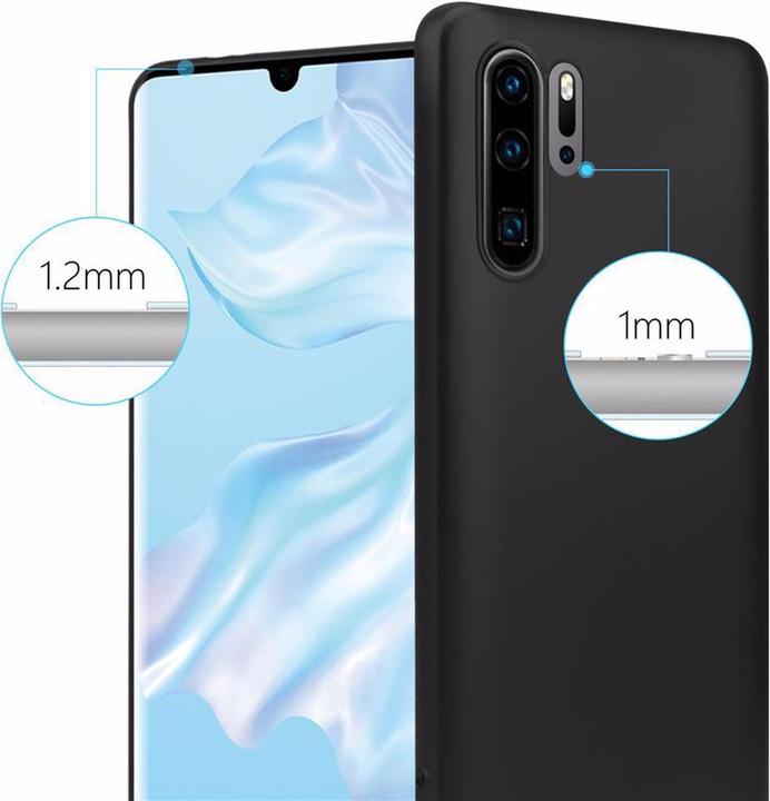 Image du produit Cadorabo Couverture métallique mate TPU (Huawei P30 Pro)