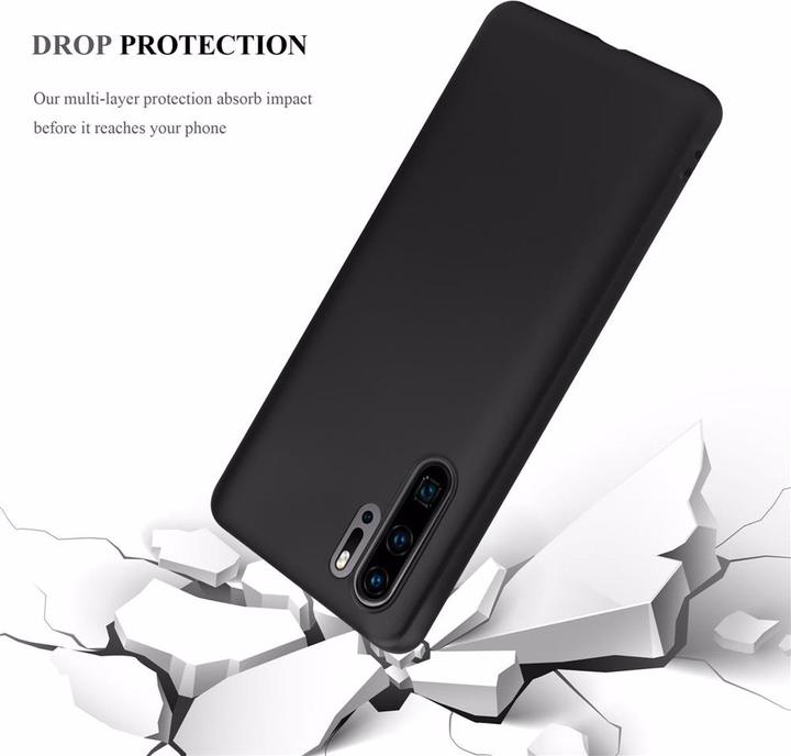 Image du produit Cadorabo Couverture métallique mate TPU (Huawei P30 Pro)