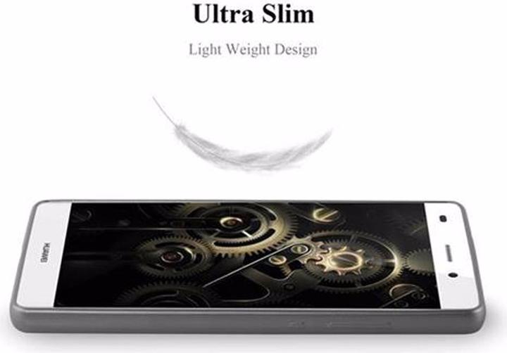 Actual product image Cadorabo TPU Matt Metallic Cover (Huawei P8 Lite)