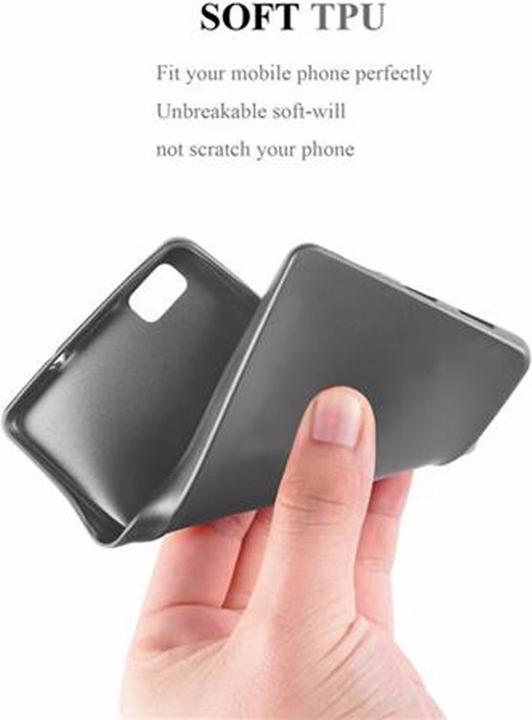 Actual product image Cadorabo TPU Matt Metallic Cover (Huawei P8 Lite)
