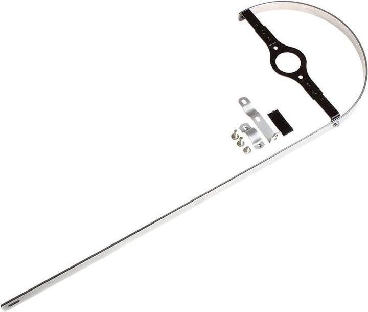 BLB Slimline chain guard - polished silver