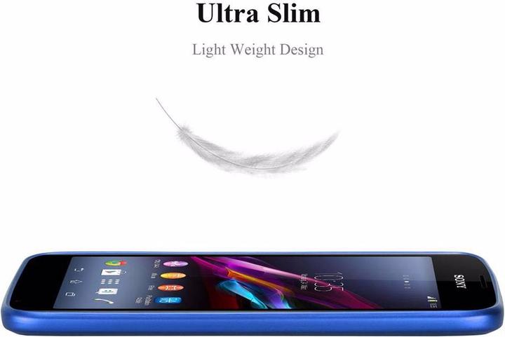 Image du produit Cadorabo Couverture métallique mate TPU (Sony Xperia E1)
