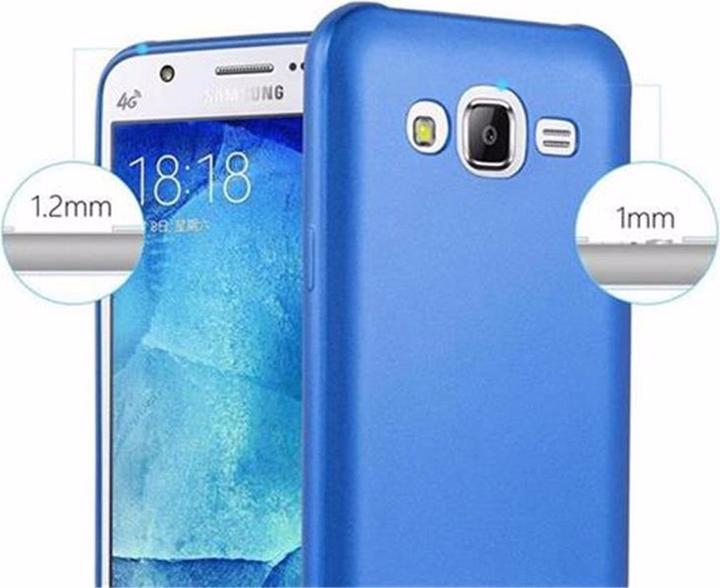 Image du produit Cadorabo Couverture métallique mate TPU (Samsung Galaxy J5 (2015))