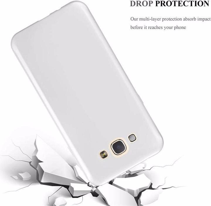 Actual product image Cadorabo TPU Matt Metallic Cover (Samsung Galaxy A8 (2018))