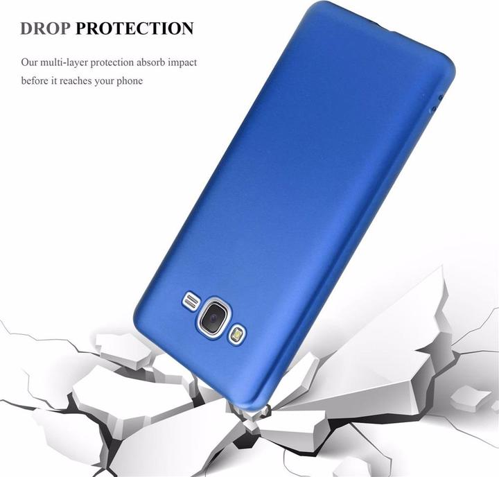 Image du produit Cadorabo Couverture métallique mate TPU (Samsung Galaxy J7)