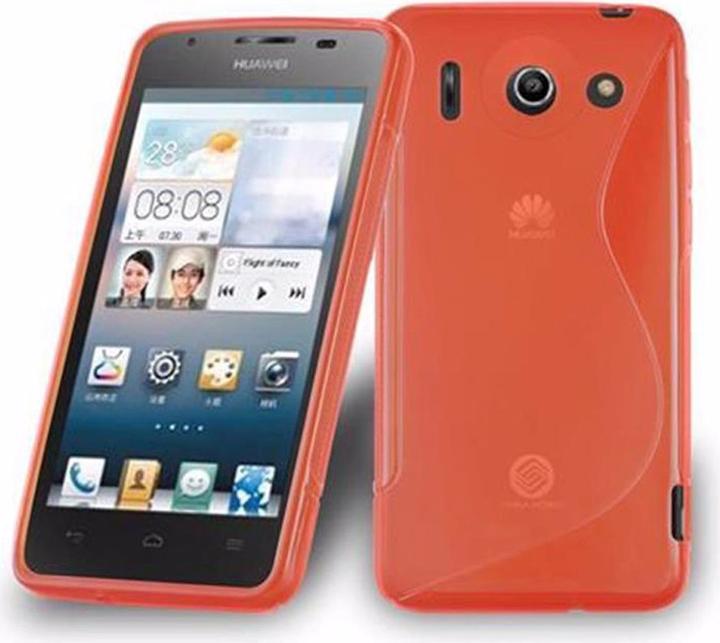 Produktbild Cadorabo TPU S-Line Cover (Huawei Ascend G510, Huawei Ascend G520, Huawei Ascend G525)