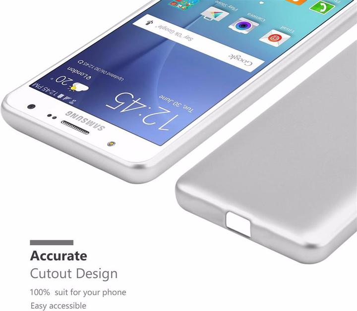 Immagine prodotto Cadorabo Copertura metallica opaca in TPU (Samsung Galaxy J7)
