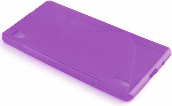 Actual product image Cadorabo TPU S-Line Cover (Huawei Ascend P7)