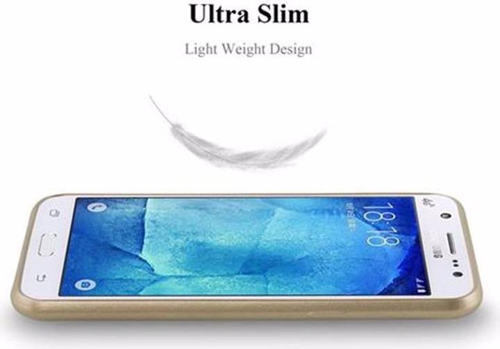 Image du produit Cadorabo Couverture métallique mate TPU (Samsung Galaxy J5 (2015))