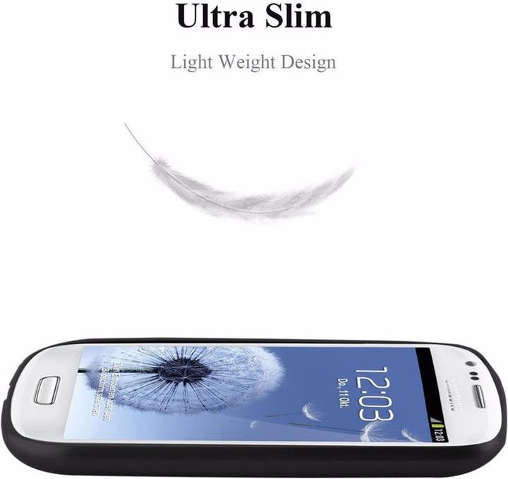 Actual product image Cadorabo TPU Matt Metallic Cover (Samsung Galaxy S3, Samsung Galaxy S3 Neo)