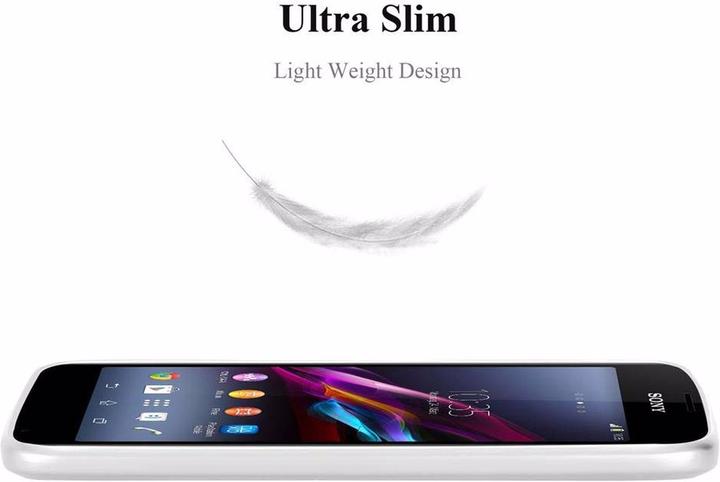 Actual product image Cadorabo TPU Matt Metallic Cover (Sony Xperia E1)