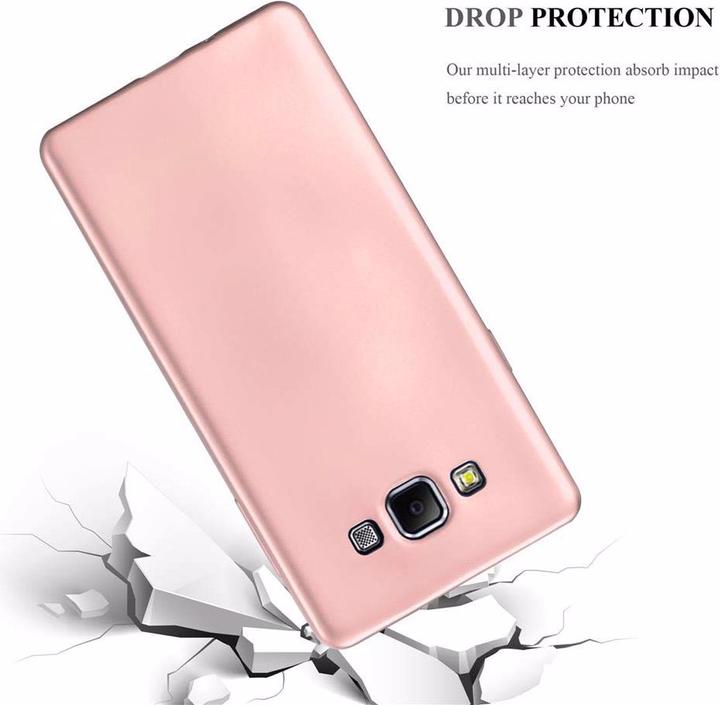 Image du produit Cadorabo Couverture métallique mate TPU (Samsung Galaxy A7)