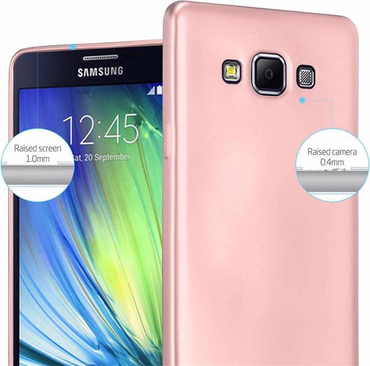 Image du produit Cadorabo Couverture métallique mate TPU (Samsung Galaxy A7)