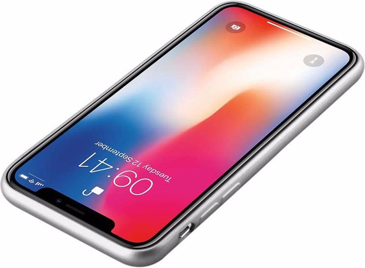 Image du produit Cadorabo Couverture métallique mate TPU (Apple iPhone X)