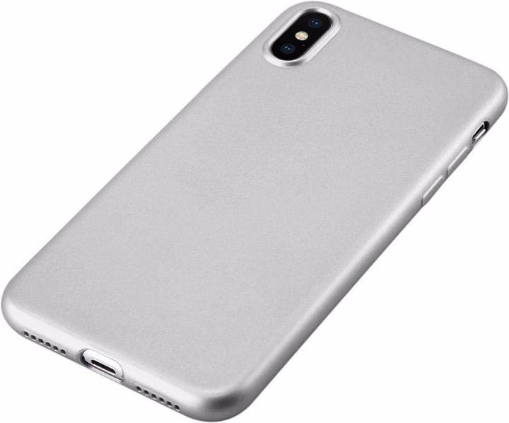 Image du produit Cadorabo Couverture métallique mate TPU (Apple iPhone X)