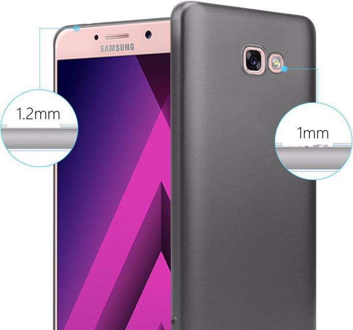 Actual product image Cadorabo TPU Matt Metallic Cover (Samsung Galaxy A7 (2017))