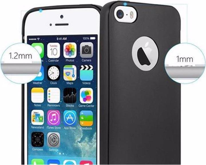 Immagine prodotto Cadorabo Copertura metallica opaca in TPU (Apple iPhone 5)