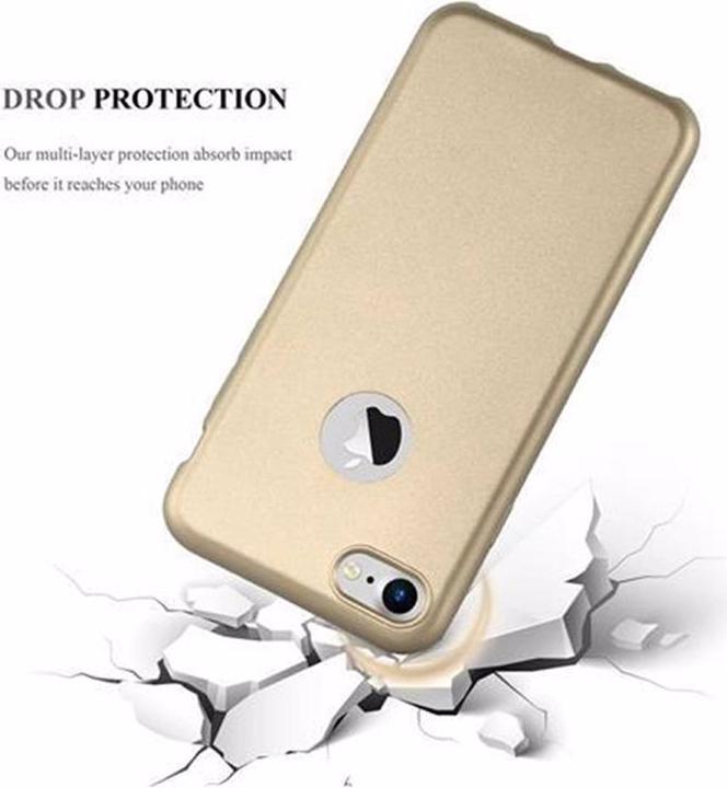 Image du produit Cadorabo Couverture métallique mate TPU (Apple iPhone 7, Apple iPhone SE (2ème génération))