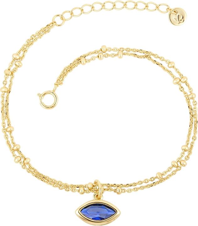 Immagine prodotto Glanzstücke München Bracciale da donna "occhio che vede" in argento 925 - 34662 (17 cm, Argento 100%)