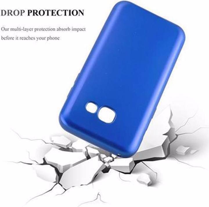 Actual product image Cadorabo TPU Matt Metallic Cover (Samsung Galaxy A5 (2017))