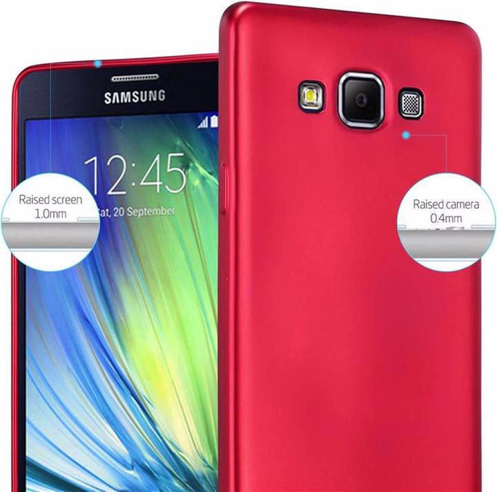 Image du produit Cadorabo Couverture métallique mate TPU (Samsung Galaxy A7)