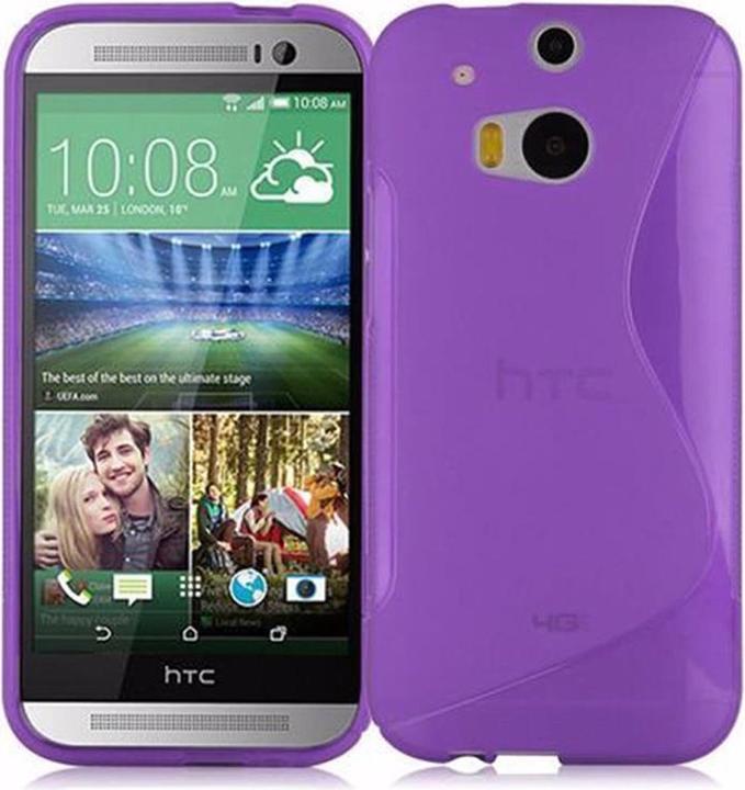 Actual product image Cadorabo TPU S-Line Cover (HTC One M8)