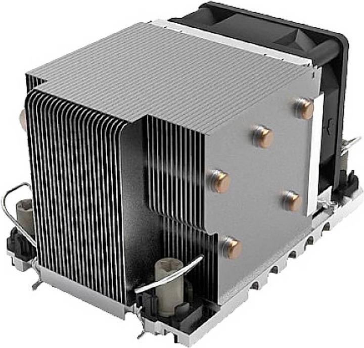 Immagine prodotto Dynatron N11 Intel CPU Cooler 4189-4/-5 P4/P5/P+ 2U Heat Sink Aluminium Fin Heat Pipe Active... (82 mm)