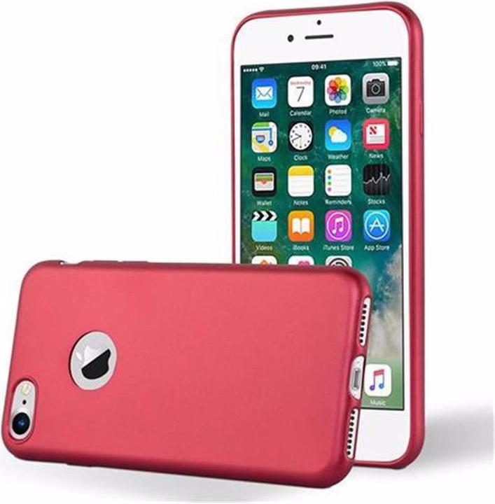Actual product image Cadorabo TPU Matt Metallic Cover (Apple iPhone SE (2nd Gen), Apple iPhone 7)
