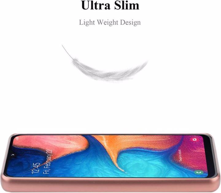 Image du produit Cadorabo Couverture métallique mate TPU (Samsung Galaxy A20e, Samsung Galaxy A10e)