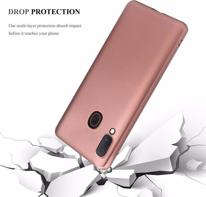 Image du produit Cadorabo Couverture métallique mate TPU (Samsung Galaxy A20e, Samsung Galaxy A10e)