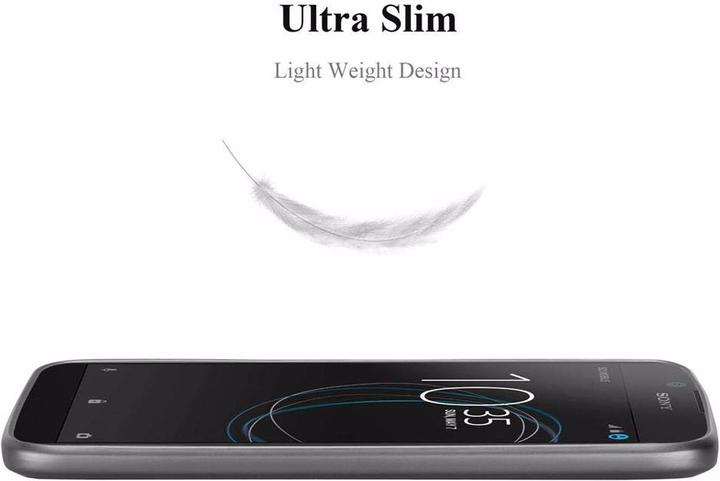 Actual product image Cadorabo TPU Matt Metallic Cover (Sony Xperia L1)