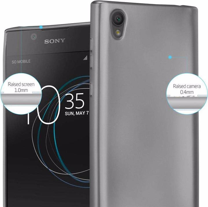 Actual product image Cadorabo TPU Matt Metallic Cover (Sony Xperia L1)