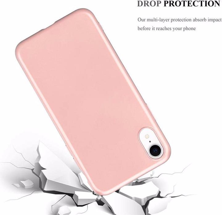 Image du produit Cadorabo Couverture métallique mate TPU (Apple iPhone XR)