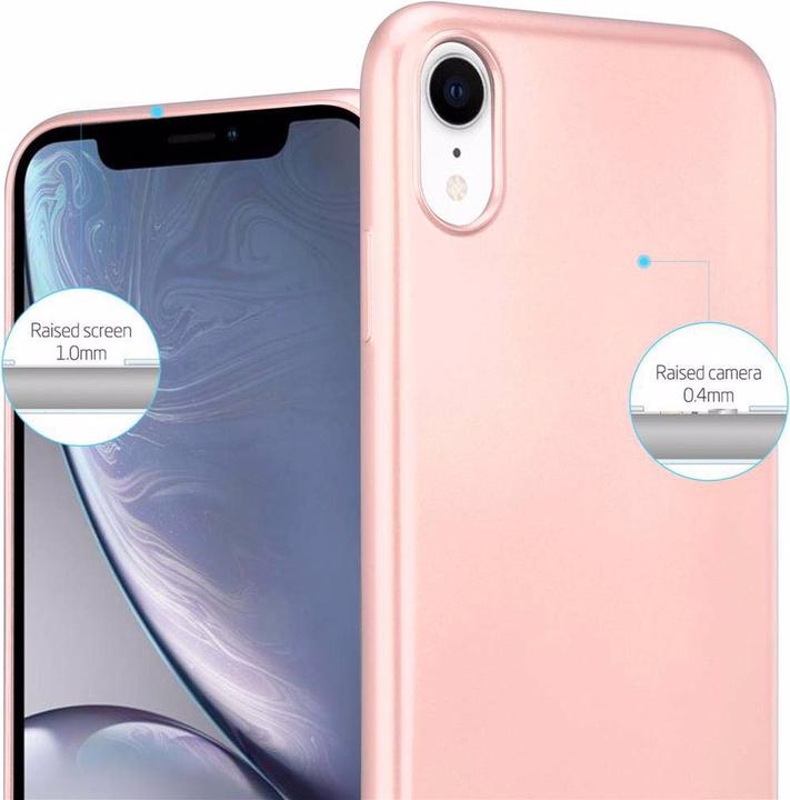 Image du produit Cadorabo Couverture métallique mate TPU (Apple iPhone XR)
